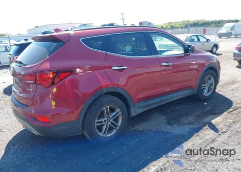 2017 Hyundai Santa Fe Sport 2.4L из США, поврежденный, VIN 5XYZU3LBXHG430585